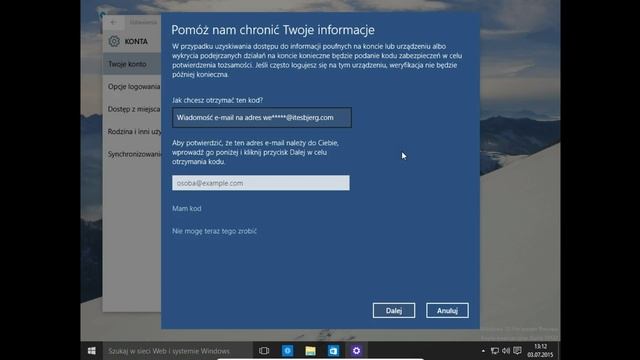 Windows 10 PL konto Microsoft przełączanie trybu logowania смотреть онлайн