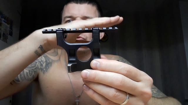 скс ,кронштейн Кочетова и переходник на планку вивера. смотреть онлайн