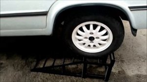 Первый заезд на мини эстакаду