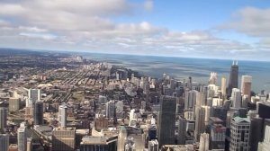 Chicago Through a Skyscraper Window! Чикаго сквозь окно небоскрёба!