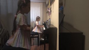 Черни-Гермер. Этюд 8, 2 часть. C.Czerny. Etude 8, part II. Адучаева Анастасия.