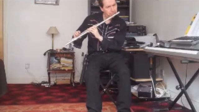 JamesCurranSoloFluteImprov1 on the Yamaha flute. смотреть онлайн