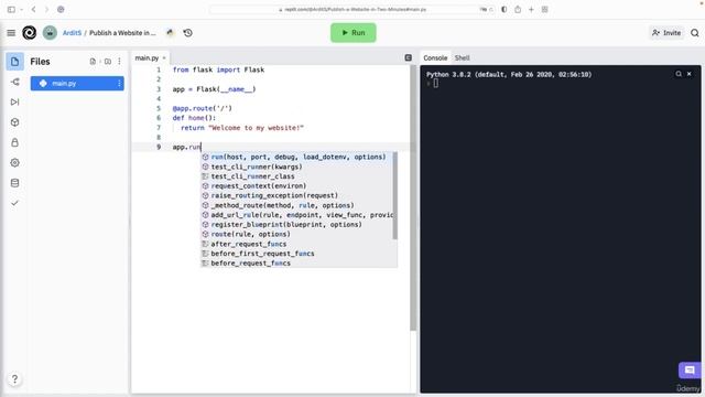 Create and Publish a Website with Python in 2 Minutes | Automate Everything with Python смотреть онлайн