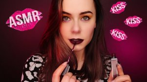 АСМР НАКРАСИМ ГУБКИ ? Моя Коллекция БЛЕСКОВ И ПОМАД ? ASMR MY LIPSTICK COLLECTION