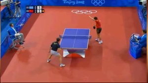 Table Tennis   Wang Hao vs Kalinikos Kreanga OG 2008