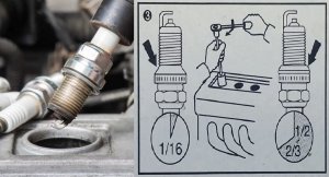 замена свечей зажигания без динамометрического ключа