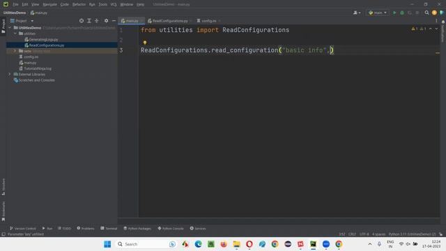 Creating Utility methods in Selenium Python Projects