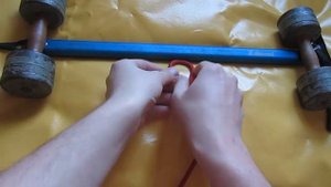 Морские узлы по Скрягину №16  Обратный штык  #НезатягивающиесяУзлы