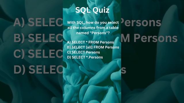 SQL Quiz