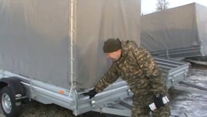 Прицеп для снегохода 817712 05 Тент Н1550 мм