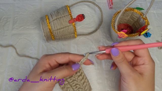 Қазақша тоқыма. Столбик с накидом. Крючокпен тоқу смотреть онлайн