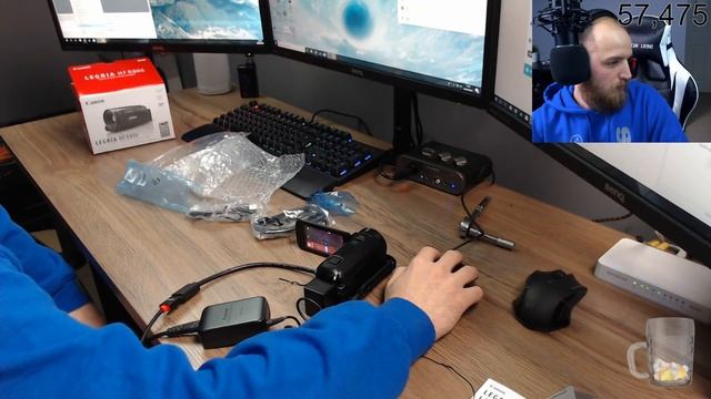 Canon Legria HF R806 unboxing / test смотреть онлайн