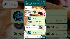 Смешная переписка с подругой в ватсапе 3 часть
