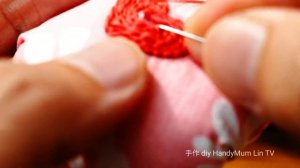 Christmas Gift Idea?? ?【DIY】Fabric Scraps┃Simple Embroidery ┃HandyMumLin sewing project