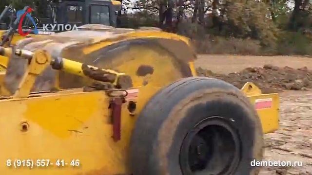 Уплотнение грунтов  до 3 метров. Стабилизация грунта