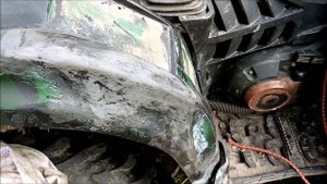 Cf Moto500  и ремонт восстановления пластика.