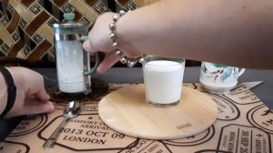 Идеальная молочная пена в френч прессе для Cappuccino и Latte