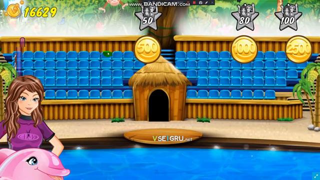 Играем в игру Шоу Дельфинов 7 выпуск. смотреть онлайн