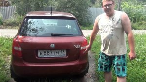 Замена лампы заднего хода Skoda Fabia 2