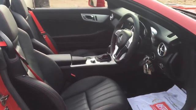 MERCEDES BENZ SLK 250 AMG SPORT IN RED FOR SALE смотреть онлайн