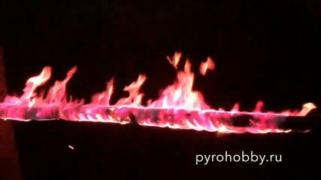 Цветанол - жидкость горящая цветным пламенем