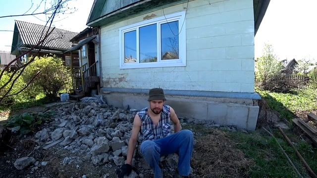 Как дешево и быстро разбить бетонные блоки (ФБС)? Как сэкономить 3000 на аренде бетонолома?