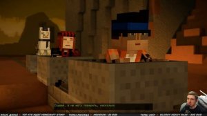 MINECRAFT: Story Mode - СЕЗОН 2 ➤ Прохождение: Эпизод 4 ➤ ПОДЗЕМНЫЙ ГОРОД