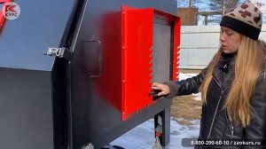 Большая абразивоструйная камера с предкамерой и двумя постами