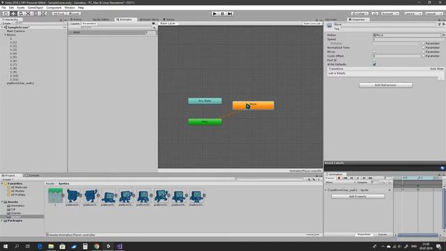 [Unity 3D] Гайд по созданию персонажа на движке Unity