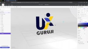 Vectary Tutorial | How to create  3D logo into Vector logo | uiux guruji