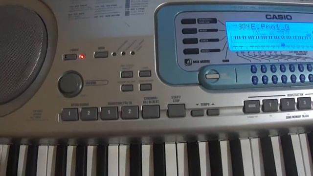 Синтезатор casio WK-3000, ремонт смотреть онлайн