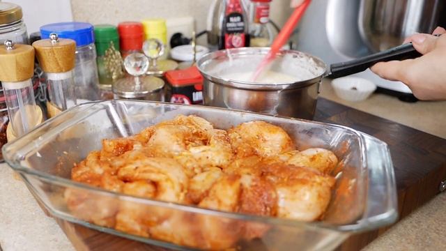 Как приготовить КУРИНУЮ грудку под соусом БЕШАМЕЛЬ, цыганка готовит. смотреть онлайн
