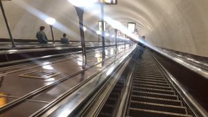 Выход со Станции Метрополитена "Площадь Ленина" (выход к площади Ленина)