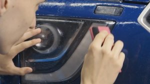 Как наклеить полиуретановую пленку Brontero на фары Hyundai Creta II поколение