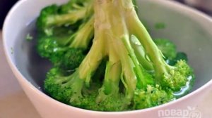Хрустящий салат с брокколи