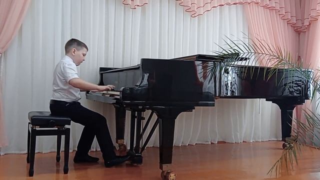 Лопатин Назар 10 лет. В.А. Моцарт Сонатина До мажор смотреть онлайн