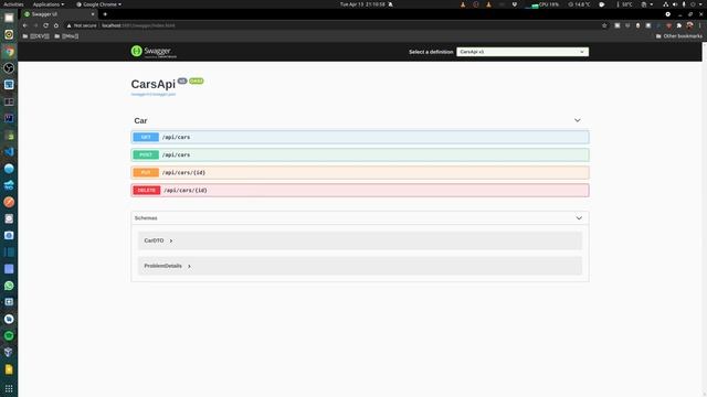 .NET 5 - REST Api with Exception Handling and EF Core