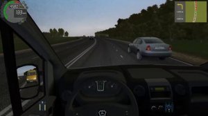 Самые сумасшедшие шашки на Газели в City Car Driving