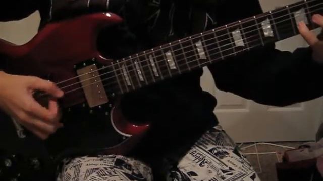 Blackbird on an Epiphone SG400 смотреть онлайн