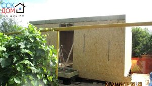 Строительство дома на улице Саперная, Самарская область