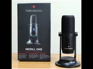 Thronmax MDrill One ( Распаковка и тест стримерского микрофона )