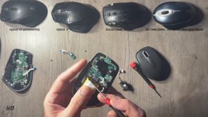 Logitech MX Anywhere 3 ||| how to clean a wheel | disassemble + soft middle click