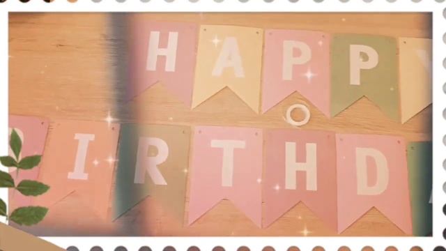 Новинка 2022. гирлянда растяжка С Днём рождения смотреть онлайн