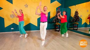 Танцевальная разминка. Доброе утро. Фрагмент выпуска от 22.12.2023