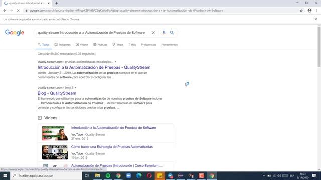 Solución al Error de Sintaxis (Google Search) de WebDriver Selenium | Metódo JUnit AssertEquals смотреть онлайн