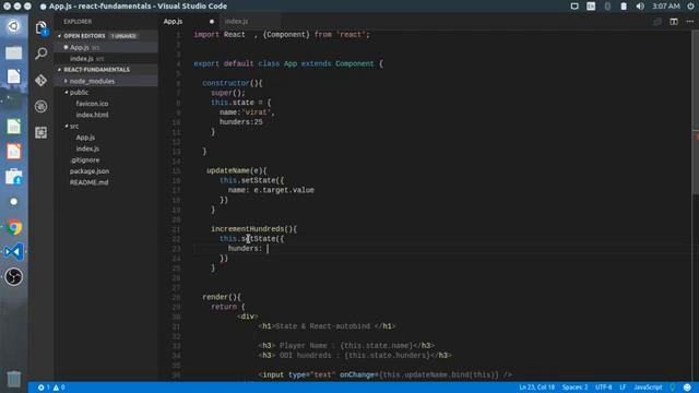 #Introduction 4 State & React bind - React fundamentals tutorial in tamil #ReactJS #Tamil #Tutorial смотреть онлайн