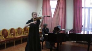 Sibelius Violin Concerto in D Minor, Op. 47, part 3, Shurkina Veronika, violin