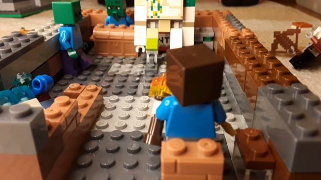 лего майнкрафт выживание часть 1 "пещеры" смотреть онлайн