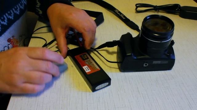Внешний аккумулятор для фотоаппарата // 5 декабря 2014