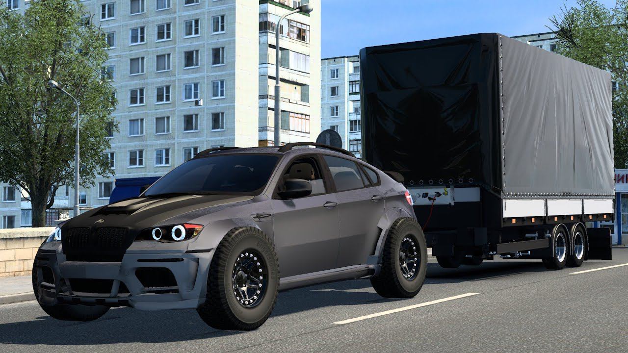 [ETS 2] BMW X6M Hamann Tycoon Evo M Final_Cargo Bullet From Kursk смотреть онлайн